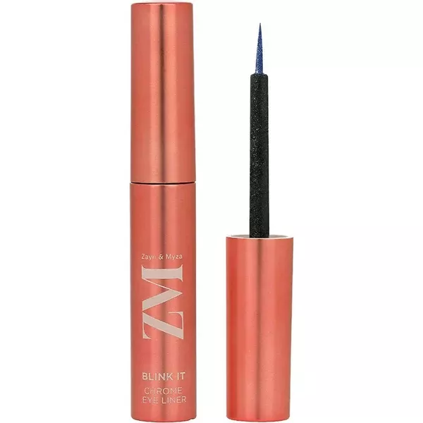 Zayn & Myza Blink It Chorme Eye Liner - 02 Indigo Flash - 3. 5 gm