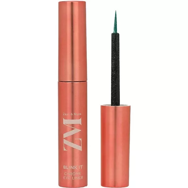 Zayn & Myza Blink It Chorme Eye Liner - 03 Emerald Shine - 3. 5 gm