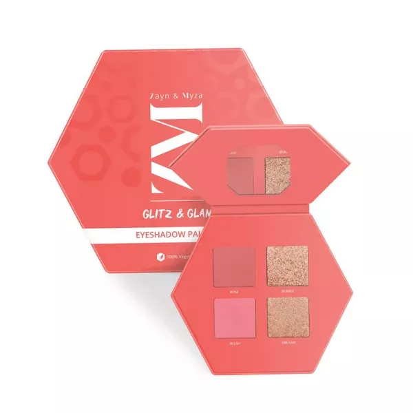 Zayn & Myza Glitz And Glam Eye Shadow Palette - Mesmerize - 4 gm