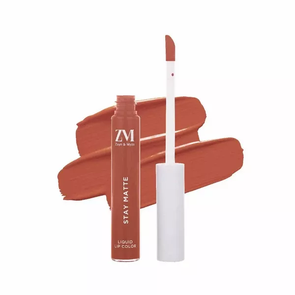 Zayn & Myza Stay Matte Liquid Lip Color - 11 Nude Sunset - 6 ml