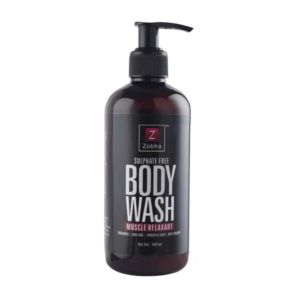 Zobha Sulphate Free Body Wash Muscle Relaxant - 300 ml