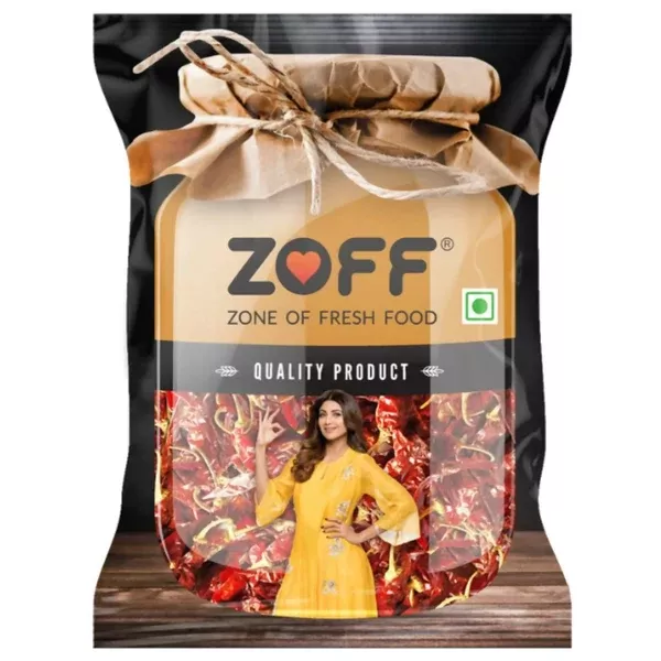 Zoff Dried Red Chilli - 500 gm