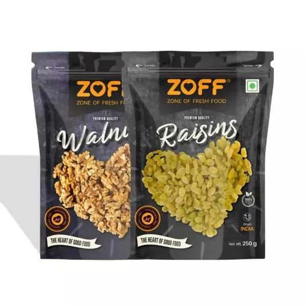 Zoff Premium Raisins & Walnuts Combo - combo