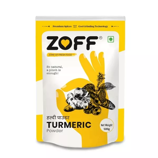 Zoff Turmeric Powder - 500 gm